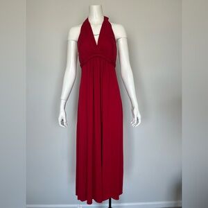 Red Maxi Dress Maffy size small